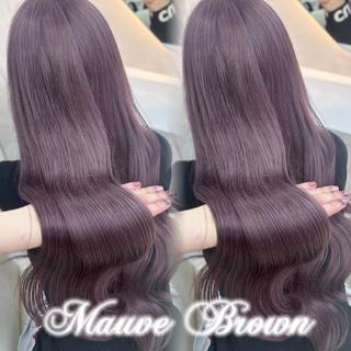 ロング カラー 🩰はるあ🩰/大宮 /艶カラー🏹のヘアスタイル