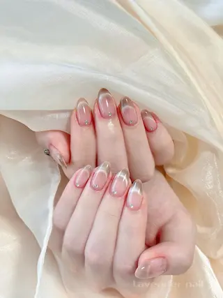 ネイル Lavender nail·中島公園のネイルデザイン