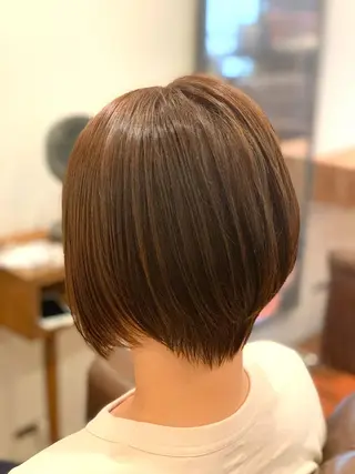 ショート カラー 青木 大輔のヘアスタイル