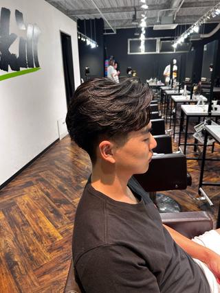 メンズ 久保 涼のヘアスタイル
