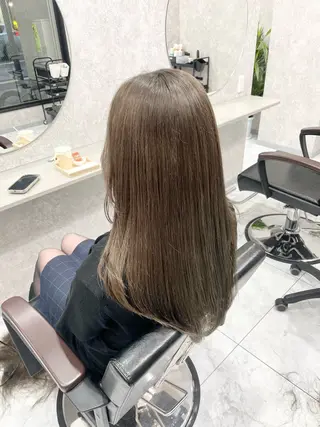 ロング 🦋ハイトーン🦋 石山 希理🦋のヘアスタイル