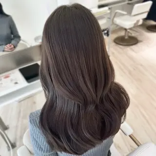 ロング カラー Parve Mix 森 美遥🩶のヘアスタイル