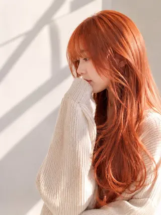 カラー SHIKI押上 ハラサワアヤカのヘアスタイル