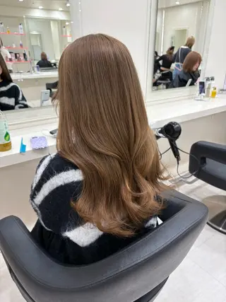 ロング カラー 💕мei 透明感カラー💕のヘアスタイル