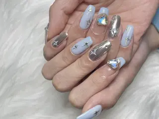 メンズ ネイル Bloom kabukiのネイルデザイン