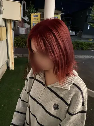 カラー 桝谷 来空のヘアスタイル