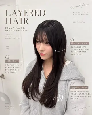 ロング ヘアアレンジ 透明感カラー♠️ TAKUMIのヘアスタイル