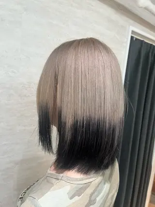 ミディアム 🩶透明感カラー 池袋/mei🩶のヘアスタイル