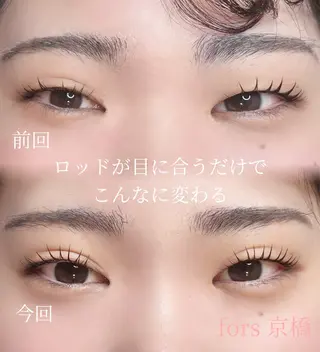 マツエク・マツパ 束感まつパㅣパリエク ㅣfors🤍らぎのマツエク・マツパデザイン