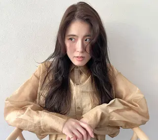 ロング カラー Hareru 豊田 修廣のヘアスタイル