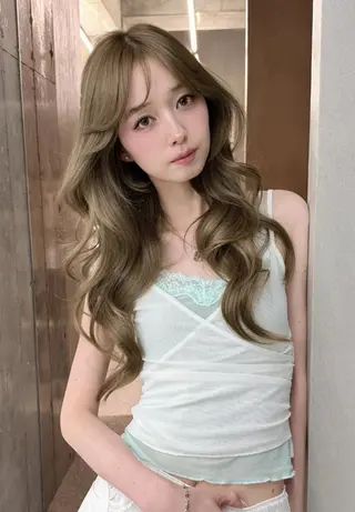 ロング GLROW 浦和 URAWAのヘアスタイル