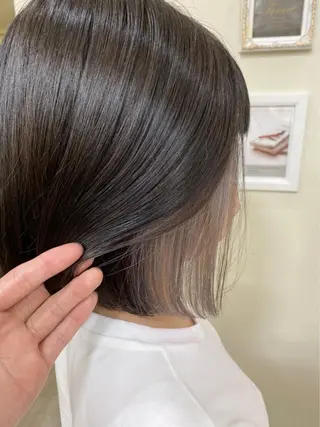 カラー SALOWIN栄 高須大貴のヘアスタイル