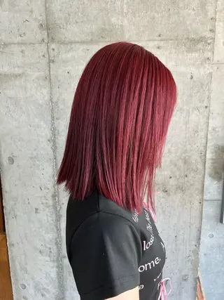 セミロング カラー 🎨デザイン🥇 美髪・艶髪　日暮千敬のヘアスタイル