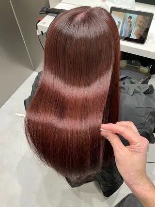 ロング カラー 💖ブリーチなし透明 感💖ASAHIのヘアスタイル