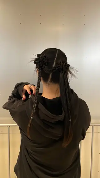 セミロング ヘアアレンジ そら/ショートカット 募集中❕のヘアスタイル