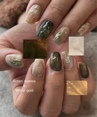 ネイル ニュアンスネイル⌇ Rukka💅🫧のネイルデザイン