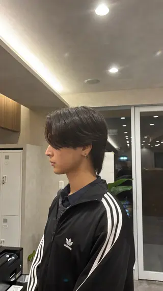 パーマ メンズ 築山 栞奈のヘアスタイル