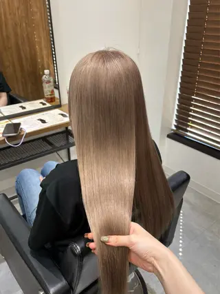 ロング カラー ENA💗NEXT /ハイトーンエクステのヘアスタイル