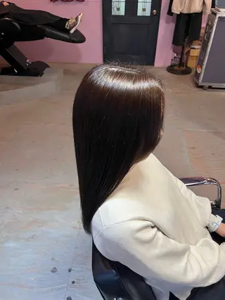 セミロング カラー 藤野 海翔のヘアスタイル