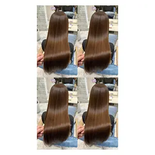 ロング カラー 店長✨レイヤー✖️ 髪質改善✖️韓国ヘアのヘアスタイル