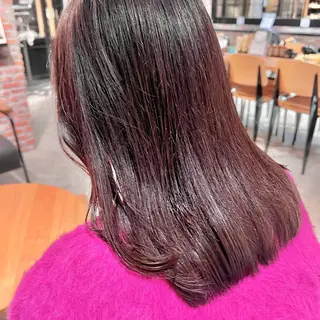 ロング 武山 侑奈のヘアスタイル