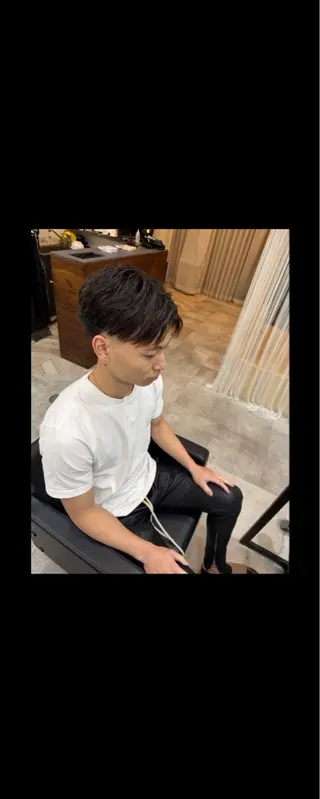 ショート 藤島 遥翔のヘアスタイル