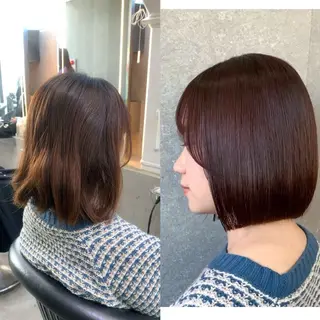 ショート 盛れる顔まわりカット 髪質改善/渋谷/れんのヘアスタイル