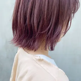 ミディアム カラー ヘアアレンジ インナーカラー/ KANAのヘアスタイル