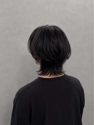 ミディアム メンズ 艶髪/似合わせカット /本厚木/SHIAのヘアスタイル