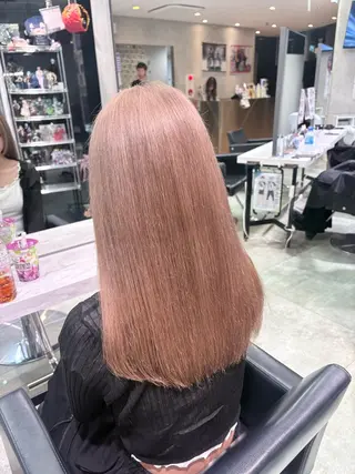 ロング カラー オタク美容師/ 推しカラー/ミクのヘアスタイル