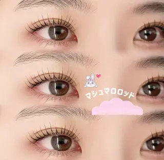 マツエク・マツパ aimy Sのマツエク・マツパデザイン