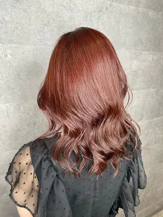 ロング ヘアアレンジ hiiko顔まわり カットのヘアスタイル