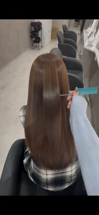 ロング 🖤韓国系🇰🇷カ ラーkokona🖤のヘアスタイル