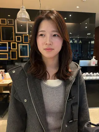 ロング 【SARA】 meiのヘアスタイル
