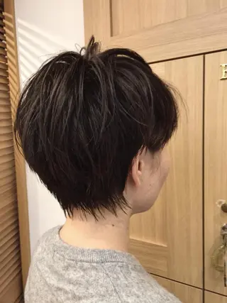 ショート カラー カラー特化サロン大阪 ルービック江坂/新城のヘアスタイル
