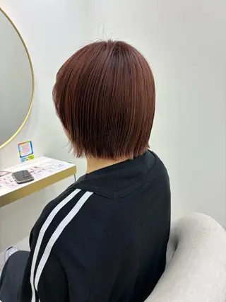 ショート カラー 甲斐美月 /Jr.スタイリストのヘアスタイル