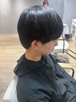 メンズ MAKI/名駅/ セット/透明感カラーのヘアスタイル