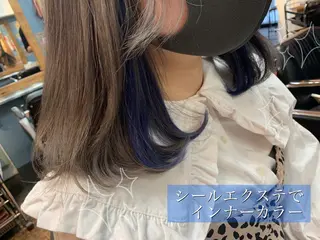 ミディアム カラーモデル募集ෆ SAEのヘアスタイル
