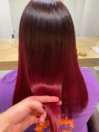 ロング hair salonのヘアスタイル