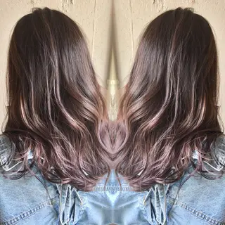 ロング カラー レイヤー/大人メンズ パーマ🌀 平島拓也のヘアスタイル