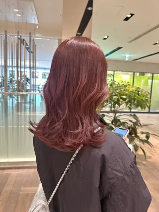 ロング カラー 🫧透明感🫧 上岡夕理香のヘアスタイル