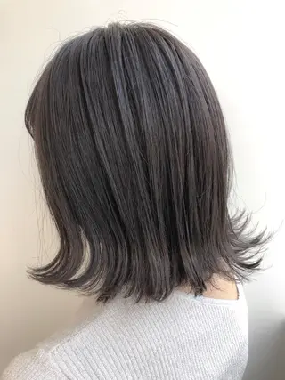 ミディアム カラー 【透明感、艶髪】西村 有司のヘアスタイル
