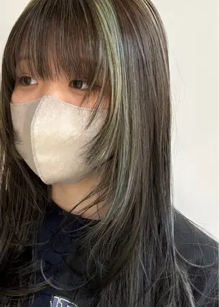カラー ORe'S HAIR BE GLaDユウナのヘアスタイル