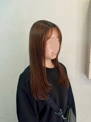 ロング 横浜/カットモデル 佐藤桃香 🦥のヘアスタイル