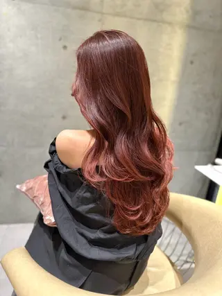 ロング カラー 《髪質改善✖️オリー ブ🧸》小嶋拓也のヘアスタイル