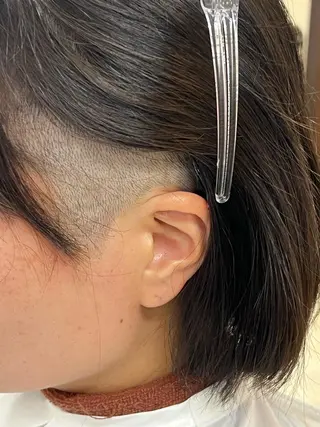 ショート 後藤 みなものヘアスタイル