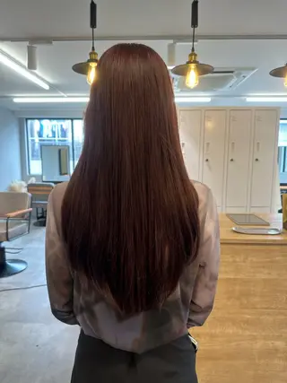 カラー 谷山 葵のヘアスタイル