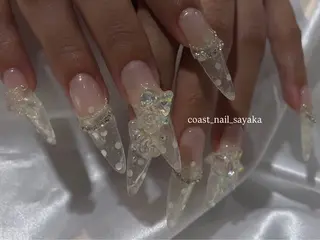 ネイル HOSHI ⭐️辻堂 /藤沢ガーリーネイルのネイルデザイン