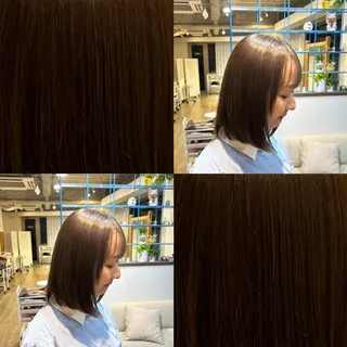 ショート カラー RINNO🌷透明感 カラー/髪質改善のヘアスタイル