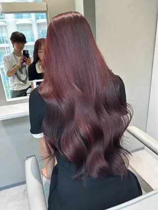 ロング Rita/髪質改善/ ブリーチなしWカラーのヘアスタイル